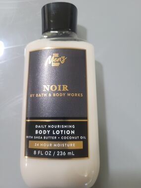 Bath & Body Works Noir Body Lotion - Black and Cream